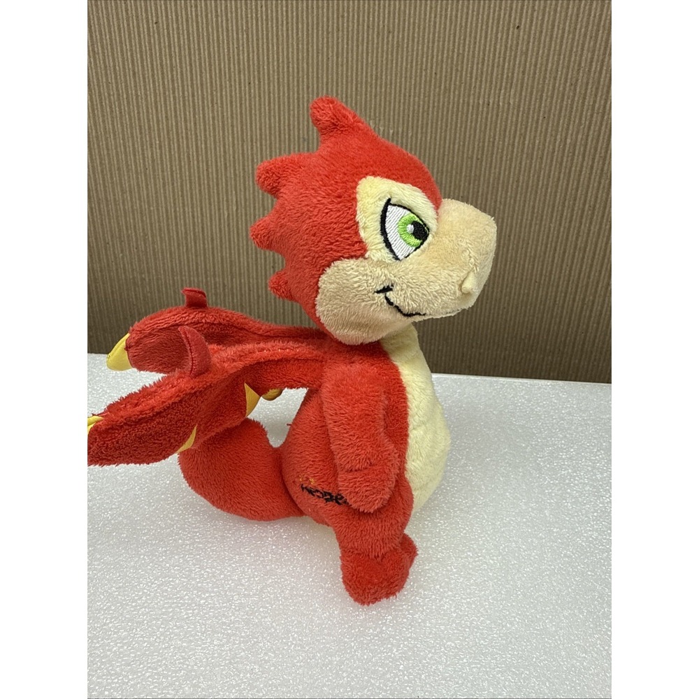 Neopets Series 1 Red Scorchio Plush 6" Jakks Pacific 2007 Collectible Dragon